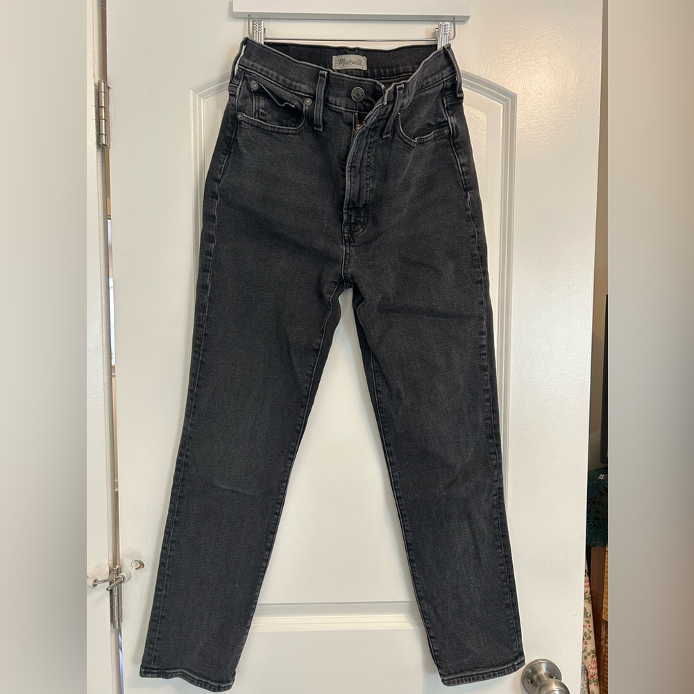 Madewell, The Perfect Vintage Jean (black wash)